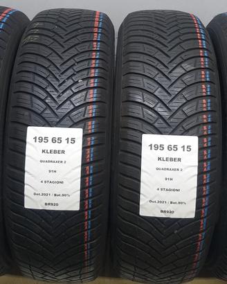 4 GOMME 195 65 15 KLEBER BR920