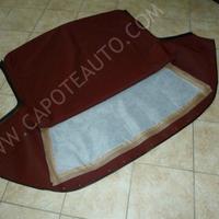 Cappotta per Alfa Romeo spider duetto Bordeaux