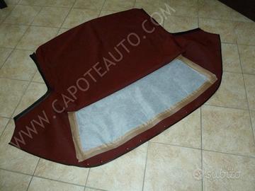 Cappotta per Alfa Romeo spider duetto Bordeaux