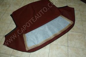 Cappotta per Alfa Romeo spider duetto Bordeaux