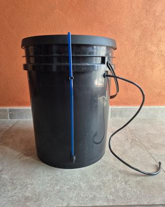 set idroponica da 8 vasi 