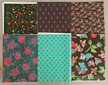 Lotto carta da rifascio 6 unità Vintage anni '90