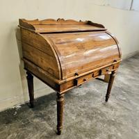 scrivania con ribaltina scorrevole