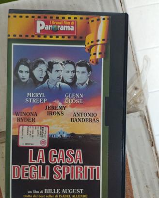 VHS film La casa degli spiriti