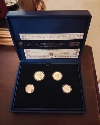 Cofanetto Monete in Argento Lira Italiana 