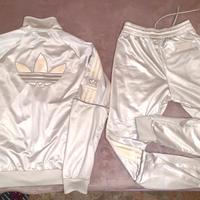 Completo adidas XS chile20 grigio perla avorio