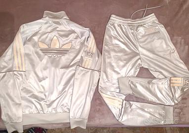 Completo adidas XS chile20 grigio perla avorio
