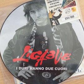 Ligabue I duri hanno due cuori. Vinile 45 giri+CD