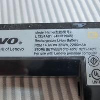 notebook lenovo batteria