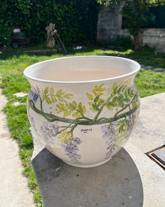 Vaso ceramica Vietri firmato