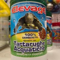 Gamberetti essiccati per tartarughe