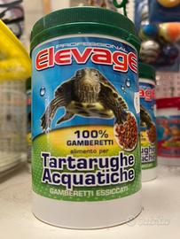 Gamberetti essiccati per tartarughe