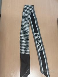 Foulard Bandeau Christian Dior – Nero e Bianco