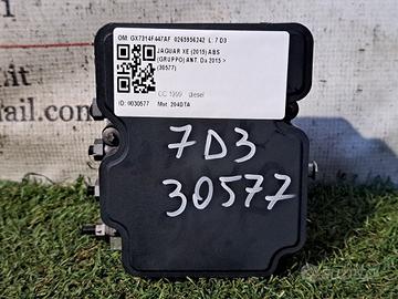 ABS JAGUAR XE Serie (X760) GX7314F447AF 0265956242