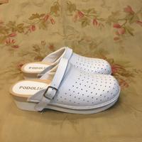 Scarpe zoccoli sanitari n40 pelle nuovi podoline