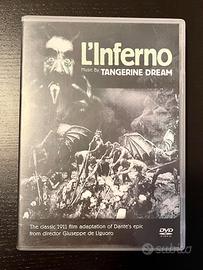 L'Inferno (1911) Music by Tangerine Dream DVD Raro