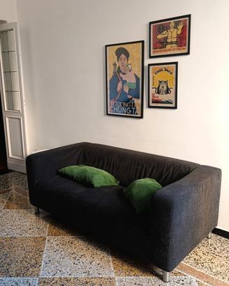 Divano klippan grigio scuro