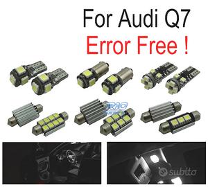 KIT 19 LAMPADE LED INTERNE PER AUDI Q7 4L SPORT 05