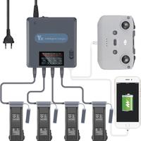 Caricabatterie Display LCD  DJI Mavic 3 + altri