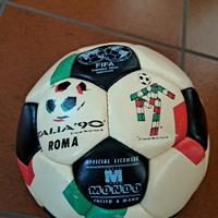 Pallone da calcio in cuoio  originale ITALIA 90