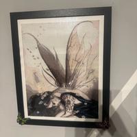 Quadro “Fata addormentata”. In diamond painting