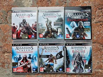 Saga completa Assassin's Creed PS3