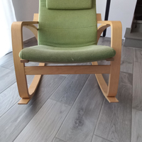 Sedia a dondolo ikea