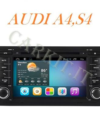 Autoradio navigatore audi a4 s4 dvd vivavoce