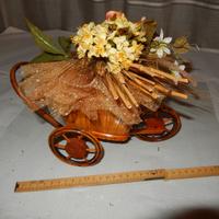 Triciclo in vimini - artigianato anni '90