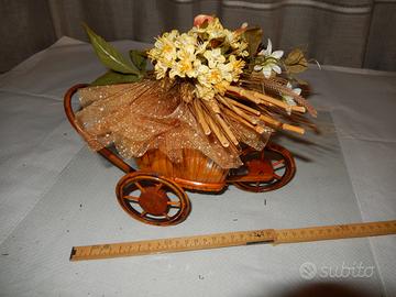 Triciclo in vimini - artigianato anni '90