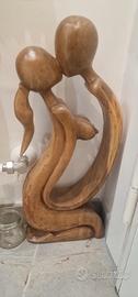 statua legno 