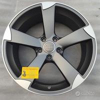 4 Cerchi In Lega NUOVI Da 18 Mod Rotor Per Audi