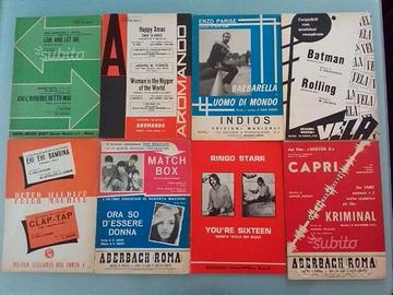 Migliaia di Spartiti Musicali dal 1925 al 1979