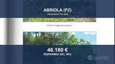 Immobile in asta di 156406 m² a Abriola
