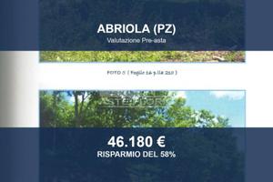 Immobile in asta di 156406 m² a Abriola