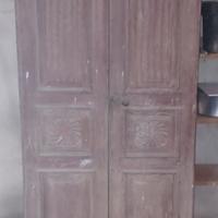 COPPIA ANTICHE PORTE CASCINA PIEMONTESE ANNI 30/40