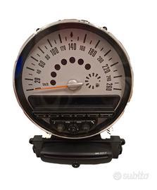 Tachimetro centrale+mascherina con radio MINI 