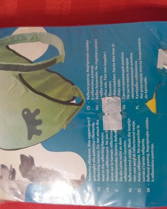 pettorina riflettente per cani