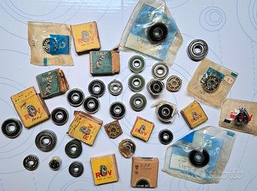 Lotto di 38 Cuscinetti a sfera misto SKF RIV Nuovi
