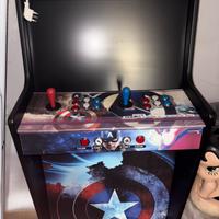 Cabinato arcade retro-2 giocatori-Capitain America