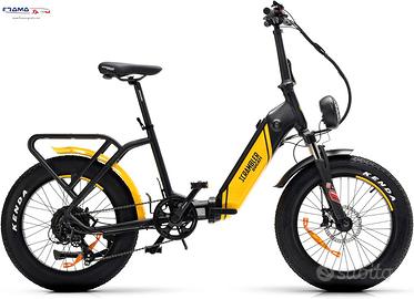 Fat-bike  Ducati Scrambler SCR-X  250w nero/gialla