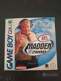 Gioco Gameboy Madden 2000