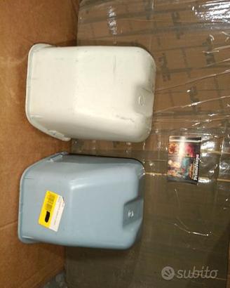portaoggetti vespa 50 90 1 serie plastica grigia