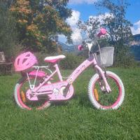Bici bambina 14 pollici 3/6 anni Hello Kitty