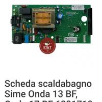 scheda per Sime Onda 13 BF e 17 BF