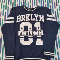 Maglione lana uomo blu alcott