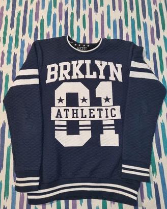 Maglione lana uomo blu alcott