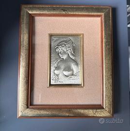 Quadro in argento