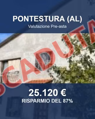 Immobile in asta di 407 m² a Pontestura