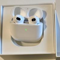 Apple AirPods 3ª Generazione  + Cober pelle nera